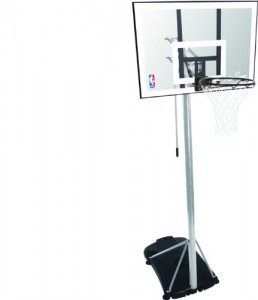 Spalding Basketballständer NBA Silver Portable