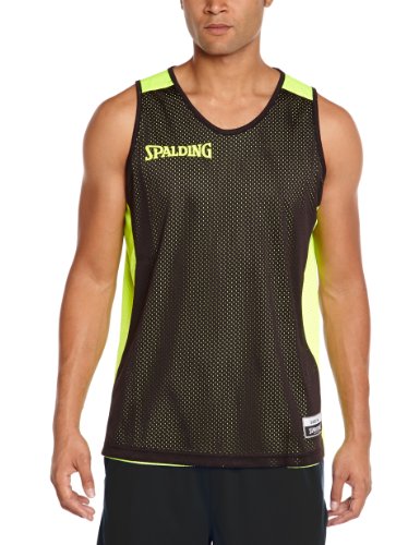Spalding Basketball Essential Reversible Shirt Herren Trikot schwarz weiß 