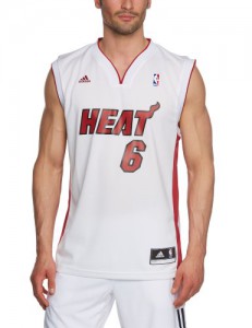 adidas Miami Heat James Lebron NBA Replica Home Basketball Trikot